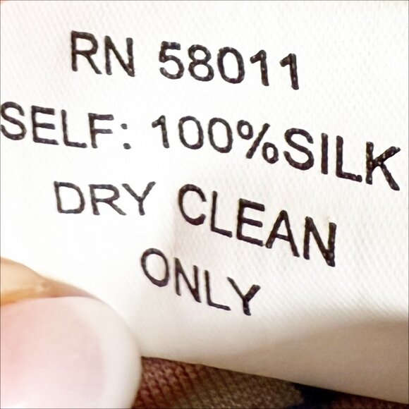 David Meister Silk Geometric Multicolor Y2K Top Sz M - Picture 7 of 9